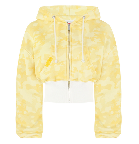 Camo Top Hoodie Set
